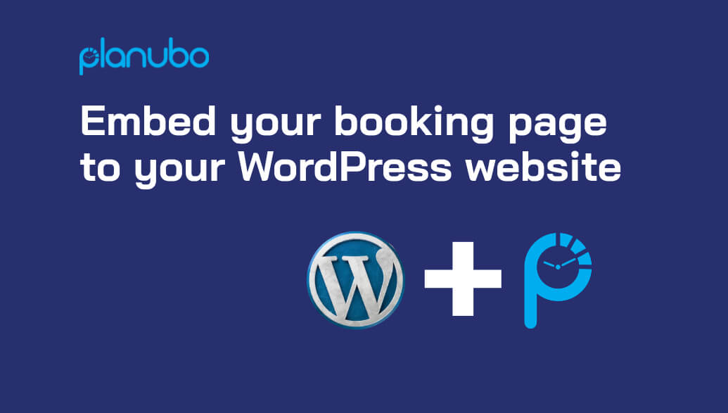 Cover picture of how to embed your booking page to your WordPress website